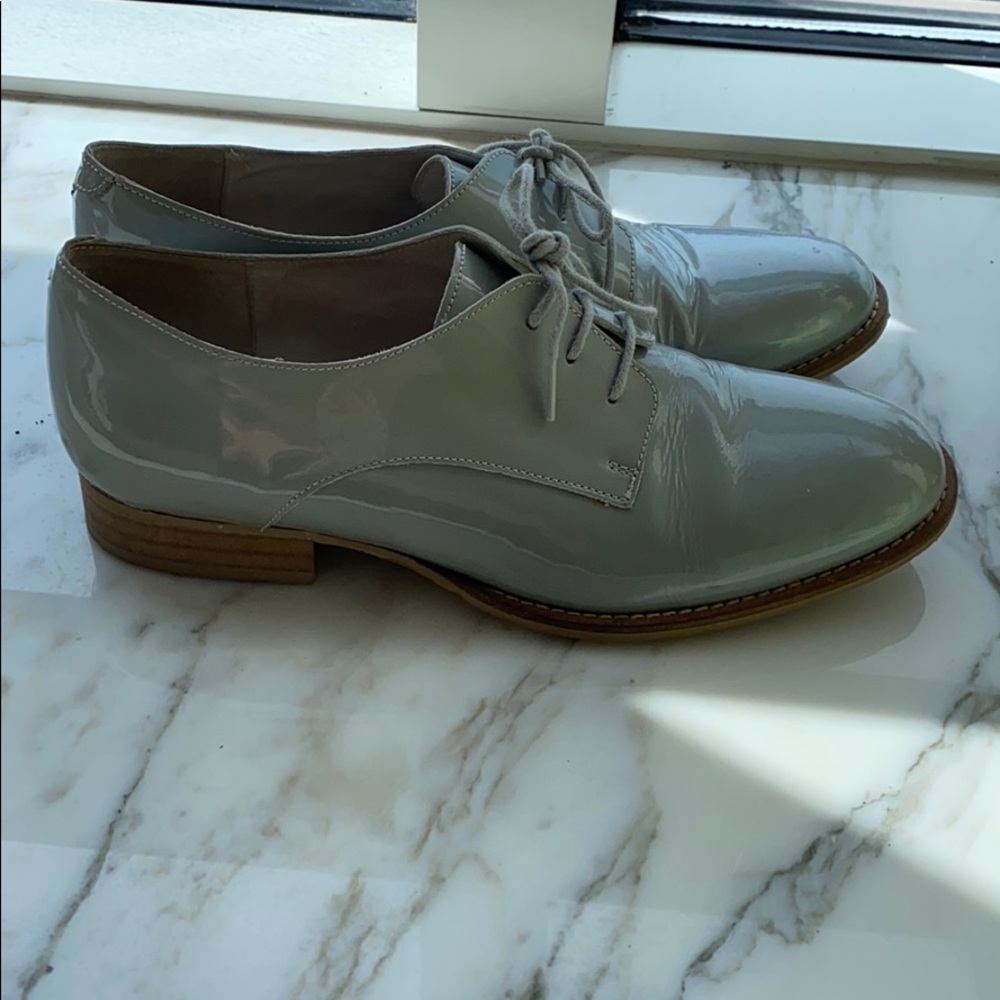 Grey formal women shoes
